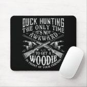 Duck Hunting Mannen Women Fun Hunter Friends Gifts Muismat (Met muis)