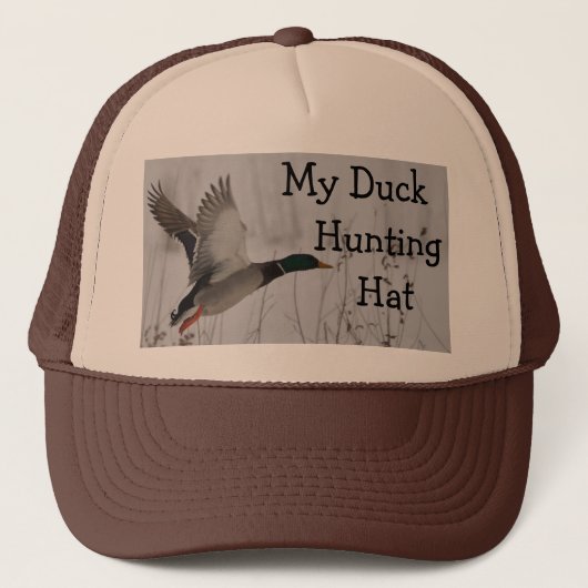 Duck Hunting Mode Design van Janz Trucker Pet (Voorkant)