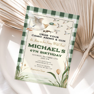 Duck Hunting Pak je Pistool Wild Fun Boy Verjaarda Kaart