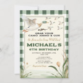 Duck Hunting Pak je Pistool Wild Fun Boy Verjaarda Kaart (Voorkant)