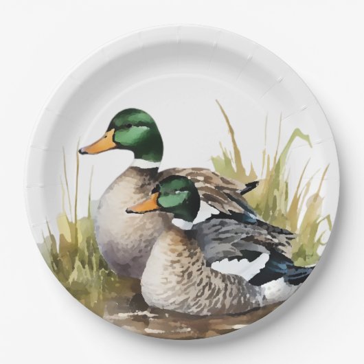 Duck Hunting Papieren Bordje (Voorkant)