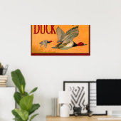 Duck Hunting Poster (Thuiskantoor)