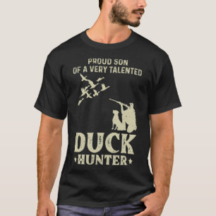 Duck Hunting Quote voor je Duck Hunting black lab T-shirt