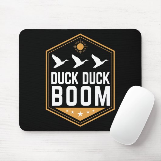 Duck Hunting s Fun Duck Duck Boom Graphic Gear Muismat (Met muis)