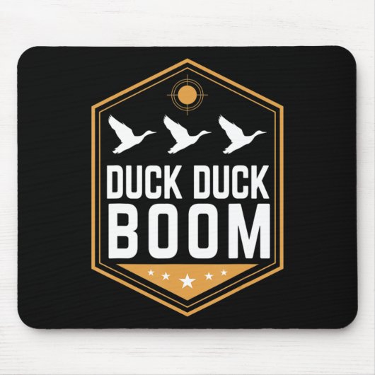 Duck Hunting s Fun Duck Duck Boom Graphic Gear Muismat (Voorkant)