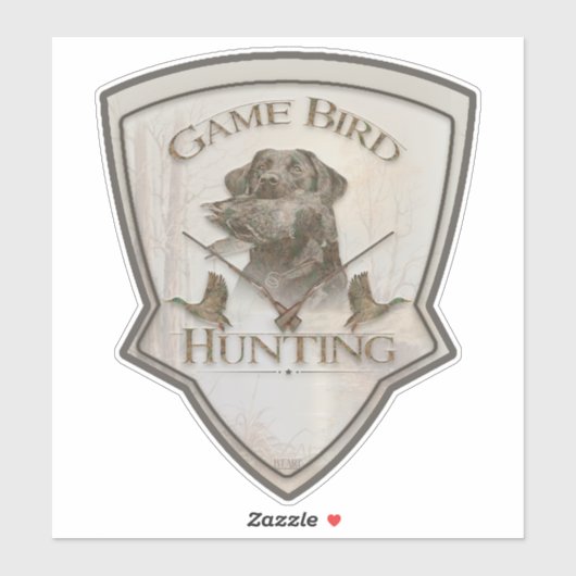 Duck Hunting Sticker (Vel)