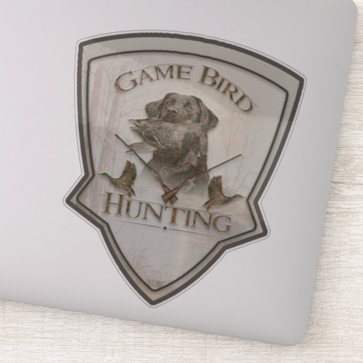Duck Hunting Sticker (Detail)