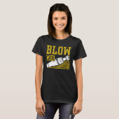 Duck Hunting Waterfowl Hunting Blow Me T-shirt (Voorkant volledig)