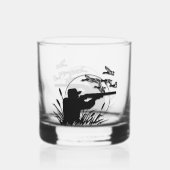 Duck Hunting Whisky Glas (Achterkant)