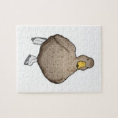 Duck Ice skating Ice schaatsen Legpuzzel (Horizontaal)