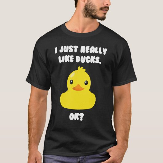 Duck, ik hou echt van Ducks 2 T-shirt (Voorkant)