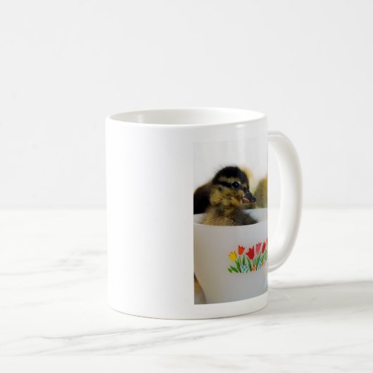 Duck in een Teacup Koffiemok (Voorkant rechts)