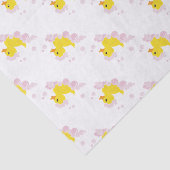 Duck in Pink Bubbles Tissuepapier (Detail)