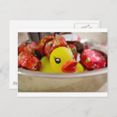 Duck in Snoep Briefkaart (Voorkant / Achterkant)