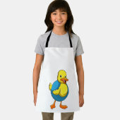 Duck in Swimming met Swim ring Schort (Insitu)