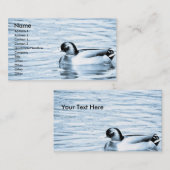 Duck in Water Visitekaartje (Voorkant / Achterkant)