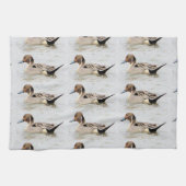 Duck in WaterKitchen Towel Theedoek (Horizontaal)