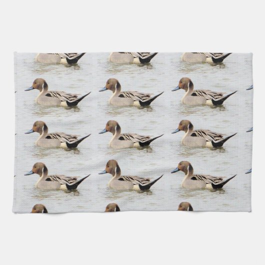 Duck in    WaterKitchen Towel Theedoek (Horizontaal)