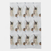 Duck in WaterKitchen Towel Theedoek (Verticaal)