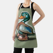 Duck in Work Boots Schort (Insitu)
