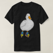 Duck Inline schaatsen Roller schaatsen 1 T-shirt (Design voorkant)