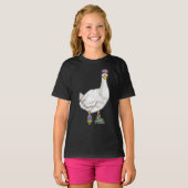 Duck Inline skating Roller schaatsen T-shirt (Voorkant volledig)