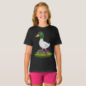 Duck Inline skating Roller schaatsen T-shirt (Voorkant volledig)