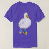 Duck Inline Skating Roller Schaatsen T-shirt (Design voorkant)