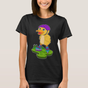 Duck Inline skating Roller schaatsen T-shirt