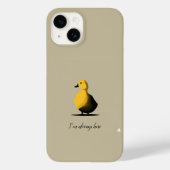 Duck iPhone Case aanmoedigen (Achterkant)