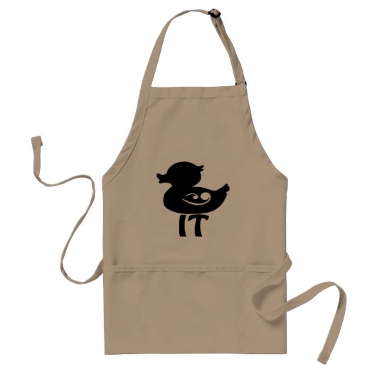 Duck it aPRON Standaard Schort (Voorkant)