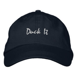 'Duck It' Grappige Cruise Liefhebbers Reis Cadeau Geborduurde Pet