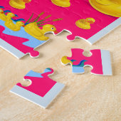 Duck Jigzaag Puzzle Legpuzzel (Zijkant)