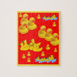 Duck Jigzaag Puzzle Legpuzzel