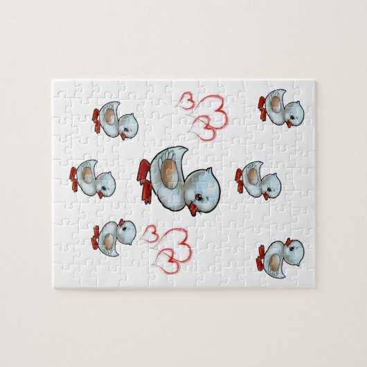 Duck Jigzaag Puzzle Legpuzzel (Horizontaal)