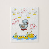 Duck Jigzaag Puzzle Legpuzzel (Verticaal)