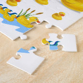 Duck Jigzaag Puzzle Legpuzzel (Zijkant)
