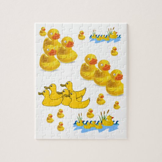 Duck Jigzaag Puzzle Legpuzzel (Verticaal)