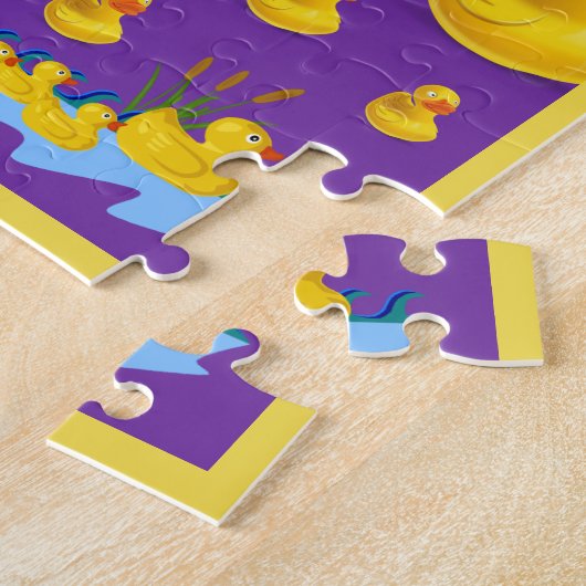 Duck Jigzaag Puzzle Legpuzzel (Zijkant)