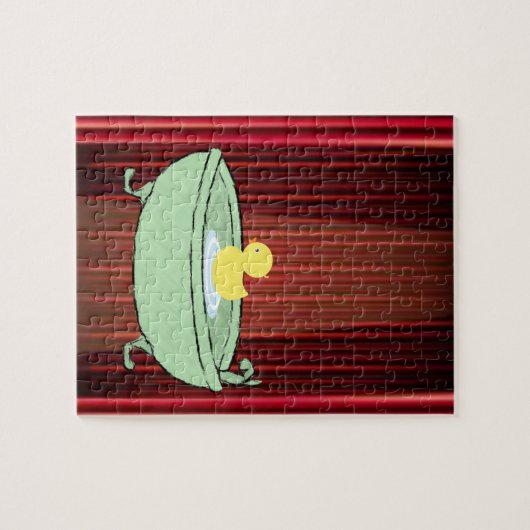 Duck Jigzaag Puzzle Legpuzzel (Horizontaal)