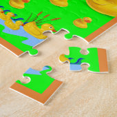 Duck Jigzaag Puzzle Legpuzzel (Zijkant)