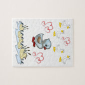 Duck Jigzaag Puzzle Legpuzzel (Horizontaal)
