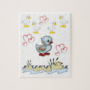 Duck Jigzaag Puzzle Legpuzzel