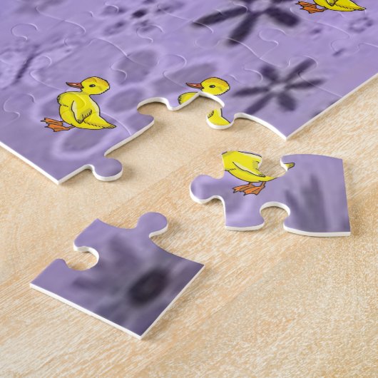 Duck Jigzaag Puzzle Legpuzzel (Zijkant)