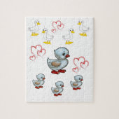 Duck Jigzaag Puzzle Legpuzzel (Verticaal)