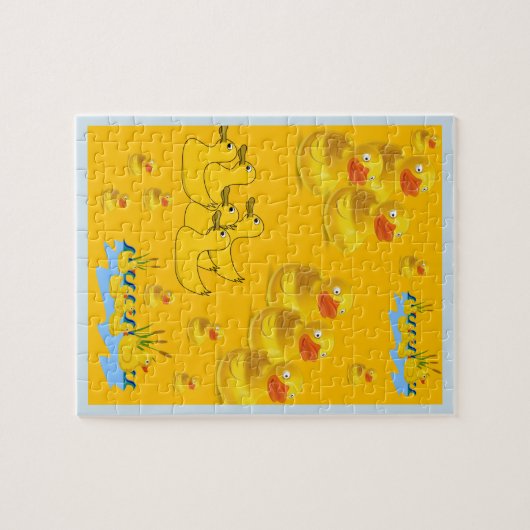 Duck Jigzaag Puzzle Legpuzzel (Horizontaal)