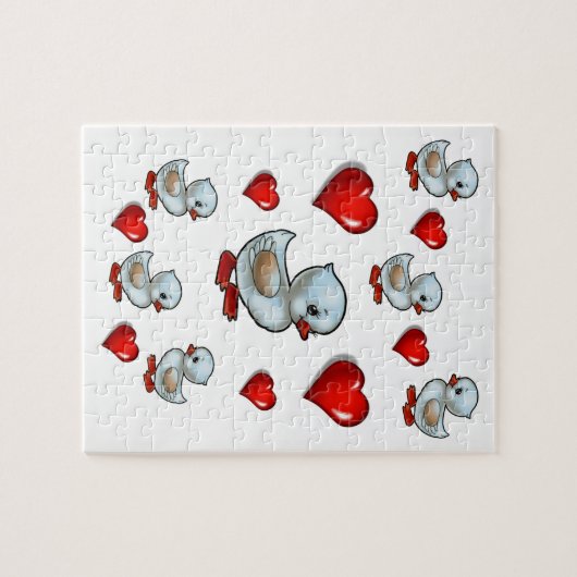 Duck Jigzaag Puzzle Legpuzzel (Horizontaal)