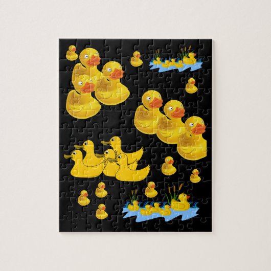 Duck Jigzaag Puzzle Legpuzzel (Verticaal)