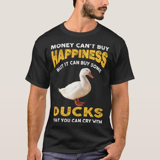 Duck  Joke Saying  Idea For Pet Ducks Farmer T-shirt (Voorkant)