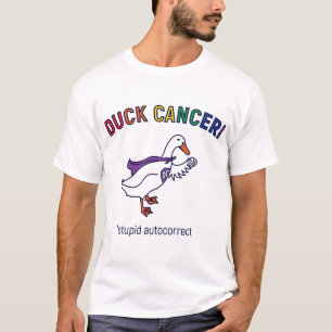 Duck kanker wit t-shirt